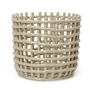 Ferm Living - Ceramic basket, large, cashmere
