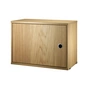 String - Cabinet module with door, 58 x 30 cm, oak