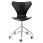 Fritz Hansen - Series 7 office chair, chrome / ash black colored