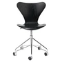 Fritz Hansen - Series 7 office chair, chrome / ash black colored