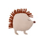 OYOY - Denim Children's cushion, Hope Hedgehog Hedgehog
