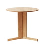 Form & Refine - Trefoil Table, Ø 75 cm, oak white pigmented