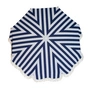 Jan Kurtz - Retro Parasol Ø 200 cm, white / blue