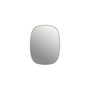 Muuto - Framed Mirror , small, rose / clear glass