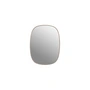 Muuto - Framed Mirror , small, rose / clear glass