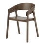 Muuto - Cover Armchair, dark brown