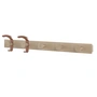 Muuto - Coat rail, oak / brown