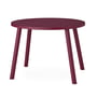 Nofred - Mouse Children's table oval 64 x 46 cm, burgundy