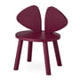 Nofred - Mouse Child chair, burgundy