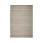 Collection - Kelim reversible rug 140 x 200 cm, diamond pattern, dark gray / offwhite