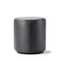 Fredericia - Mono Pouf Ø 39 cm, leather 301 black