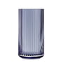 Lyngby Porcelæn - Glass vase H 31 cm, midnight blue