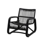Cane-line - Curve Lounge chair Outdoor, lava gray