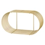 AYTM - Curva Wall shelf, 61.4 x 33 cm, gold