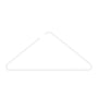 Roomsafari - Triangle Coat hanger, white