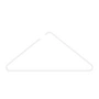 Roomsafari - Triangle Coat hanger, white