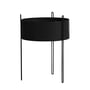Woud - Pidestall Plant container L, black