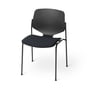Mater - Nova Sea Chair with seat cushion, black