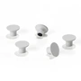 Zone Denmark - Magnets for A-Bulletin Magnetic board, soft grey (set of 5)