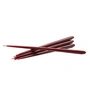 Stoff Nagel - Candles by Ester & Erik (set of 6), burgundy red