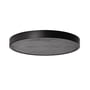 Tala - Ceiling plate / canopy large, black / anodised aluminium