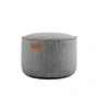 SACK it - RETRO it Cobana Drum Outdoor Pouf, light grey