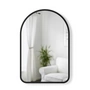 Umbra - Hubba Arched Wall mirror, 91 x 61 cm, black
