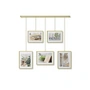 Umbra - Exhibit Picture frame set of 5, matt brass