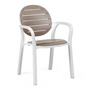 Nardi - Palma Armchair, bianco / tortora