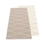 Pappelina - Max Reversible rug, 70 x 160 cm, mud / vanilla