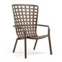 Nardi - Folio adjustable outdoor armchair, tabacco