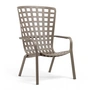 Nardi - Folio adjustable outdoor armchair, tortora