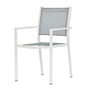 Fiam - Aria Stacking chair, white / gray