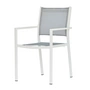 Fiam - Aria Stacking chair, white / gray