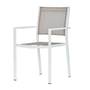 Fiam - Aria Stacking chair, white / taupe