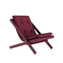 Karup Design - Boogie Staycation Folding chair, siesta red / bordeaux (701)