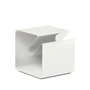 Müller Möbelfabrikation - V44 Side table with newspaper rack, signal white