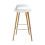 Wilkhahn - Occo Bar stool, seat height 65 cm / white