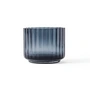 Lyngby Porcelæn - Tea light holder Ø 6.7 cm, midnight blue