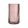 Lyngby Porcelæn - Glass vase, h 25 cm, burgundy