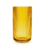 Lyngby Porcelæn - Glass vase, h 31 cm, amber
