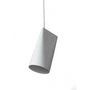 Moebe - Ceramic Pendant light, Narrow, white