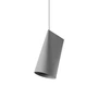 Moebe - Ceramic Pendant light, Narrow, light gray