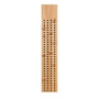 We Do Wood - Scoreboard Coat rack large, vertical, natural oak