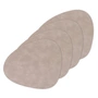 Lind DNA - Placemat Curve L, Nupo nomad grey (set of 4)