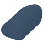 Lind DNA - Placemat Curve L, Nupo midnight blue (set of 4)