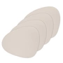 Lind DNA - Placemat Curve L, Nupo soft nude (set of 4)