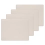 Lind DNA - Placemat Square L , 35 x 45 cm, Nupo soft nude (set of 4)