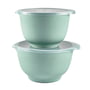 Rosti - Margrethe Mixing bowl set, 2.0 + 3.0 l, pebble green (4 pcs.)