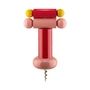 Alessi - Twergi Corkscrew, red / pink / yellow